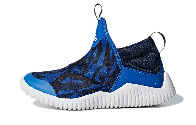 

Adidas Rapidazen C Sports Breathable And Slip Resistant Low top Kids Running Shoes Dark Blue D96835 28