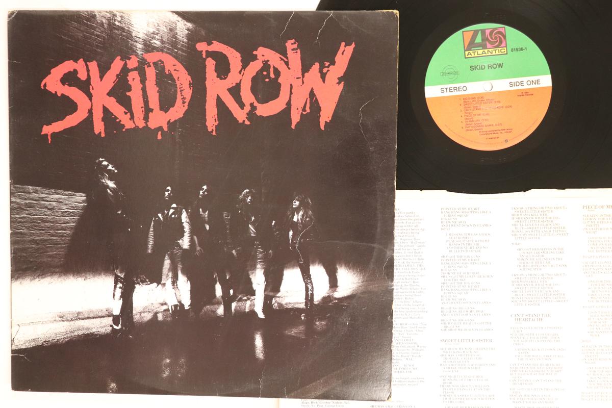 LP Record SKID ROW  Skid Row 819361 ATLANTIC 1989 US Metal Used