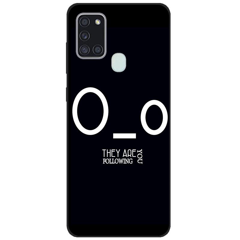 For Samsung A21s SM-A217F/DSN Back Cover tpu Soft Silicone Phone Case For Samsung Galaxy A21s Case Mobile Phone black coque new