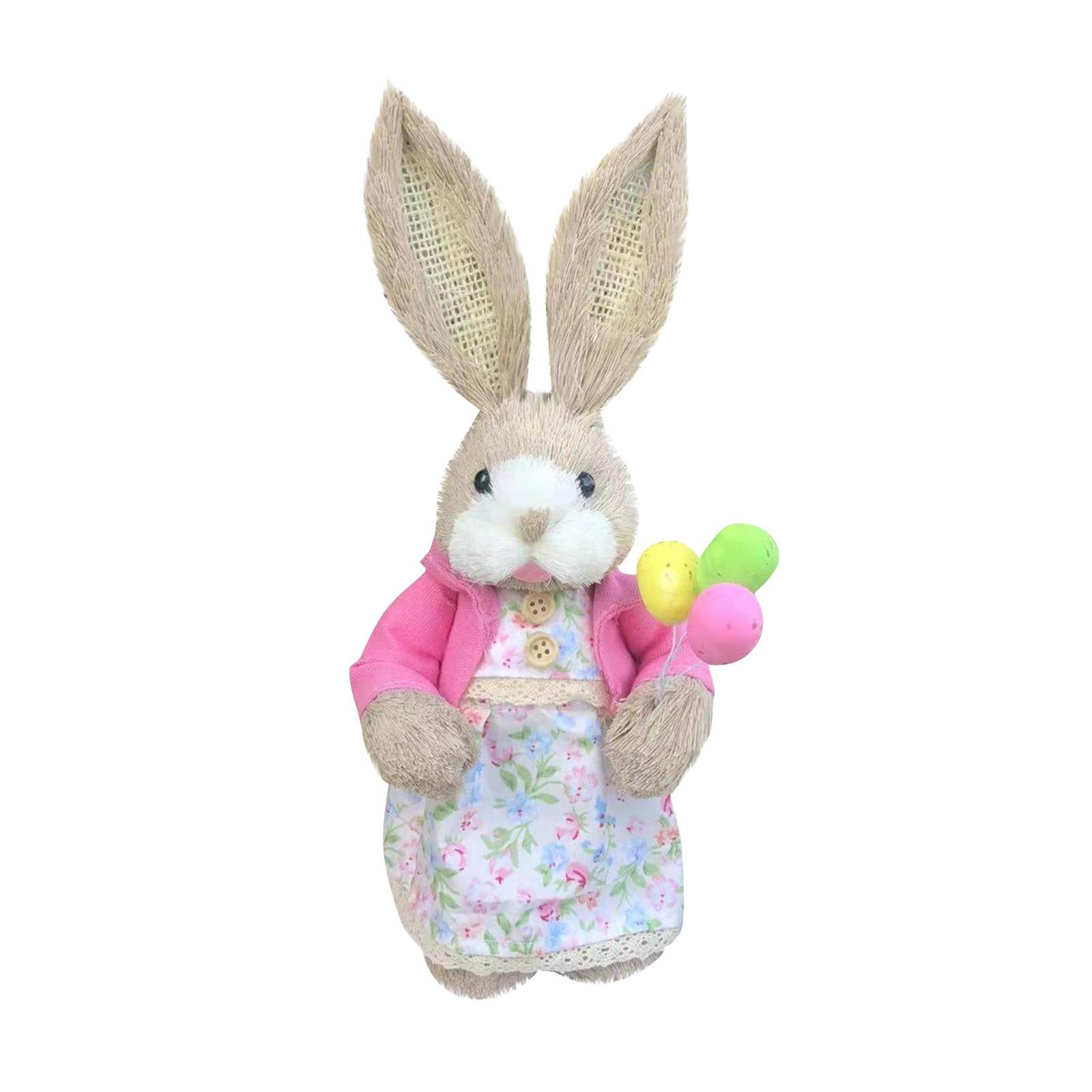 

Пасхальные украшения в виде кролика. Украшение дома. Украшение торгового центра. Украшение сада. One Size