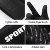 Anti-Slip Faux Suede Gloves Windproof Touch Screen Gloves Durable Cycling Gloves  Men Women
