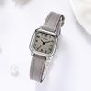 Exquisite Small Square Watch Women'S Simple Belt Watch Niche Square Small Dial Quartz Watch