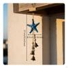 Sea Creature Wind Chime Nautical Theme Mediterranean Hanging Decor Soothing Sound Coastal