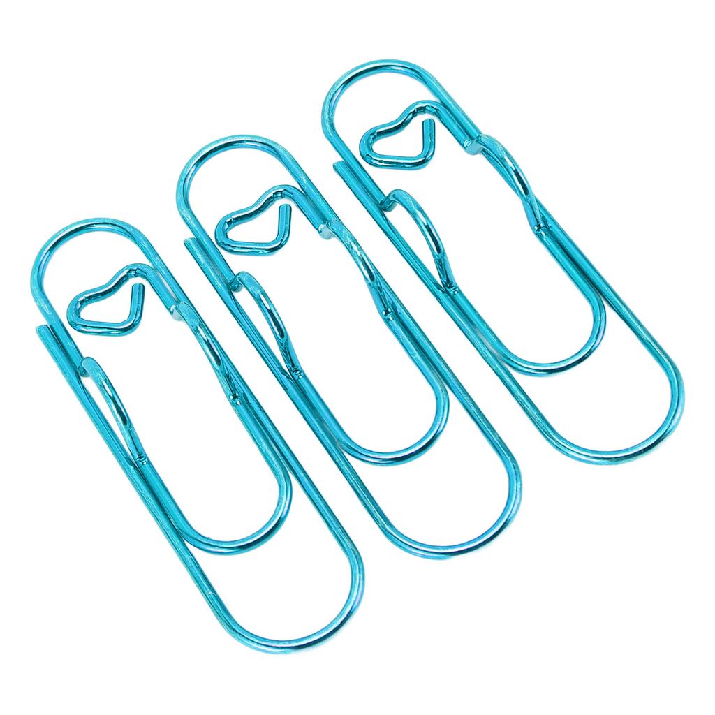 30Pcs Metal Pen Clips Stainless Steel Multifunction Portable Metal Pen Paperclip Pen Clip Holder