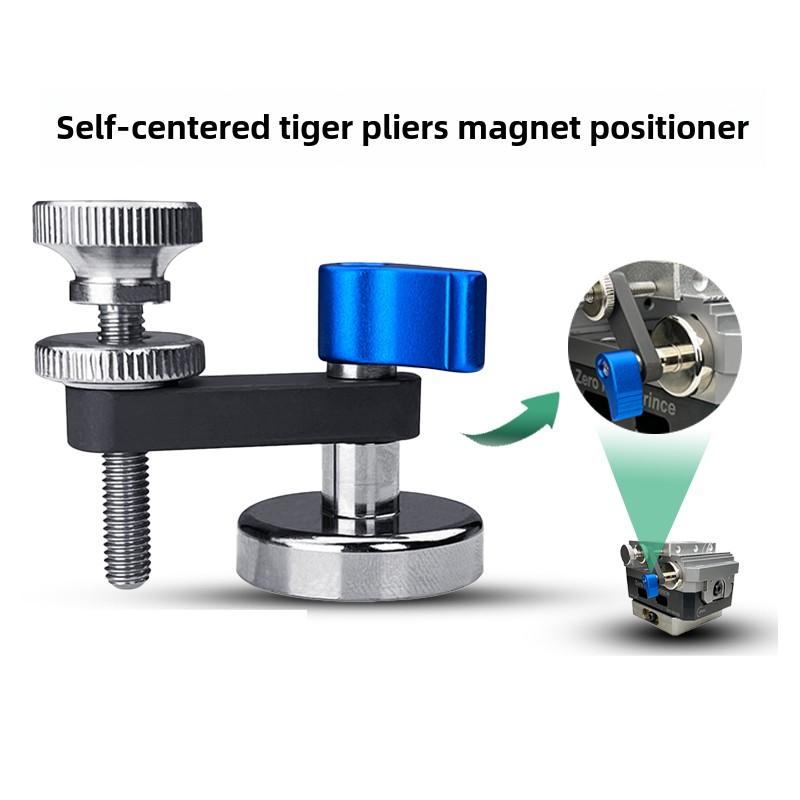 Menghină cu Centrare Automată Menghine Magnet Locator Poziționer Locație Piese de Lucru CNC Paralele Auxiliare Suport Magnetic Auxiliar Menghină Menghine