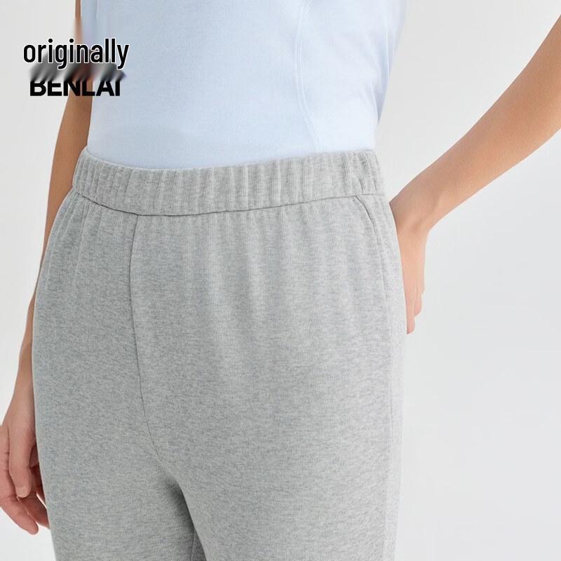 BENLAI Women's Elastic Waist Slim Fit Flared Casual Pants
