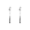 Yunzhiyu Yu Shuxin New Chinese-Style Earrings, Niche Ancient Chinese Style, Unique Fringed Earrings, Cold Earrings, Women