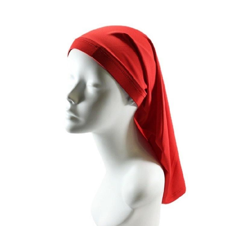 Dreadlock Cap Solid Color Durag Breathable Lining Bandana Turban Hat for Casual Wear