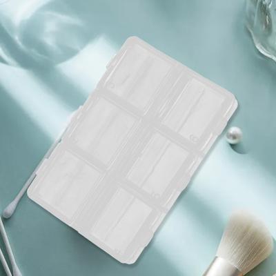 Nageletui, sichtbar für Pillen, ABS, verstellbar, transparent, Organizer, Aufbewahrungsbox, vielseitig einsetzbar, transparent