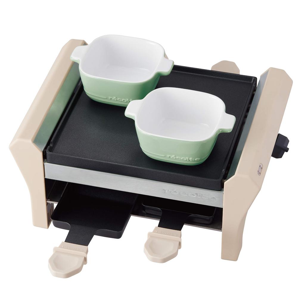 recolte Raclette & Fondue Maker Grand Melt RRF-2 (01: Cream White)