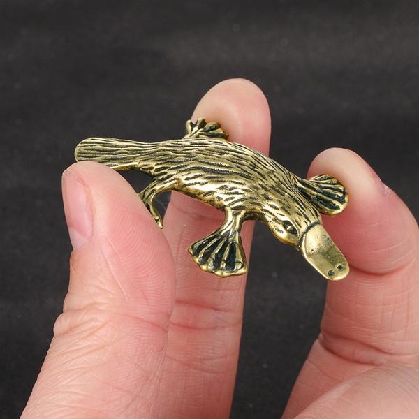 Brass Platypus Solid Copper Desktop Home Decor Ornament Copper Crafts