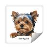 Light Switch Plate Stickers Cute Cartoon Puppy Decorative Switch Cover Decals 1 Pc