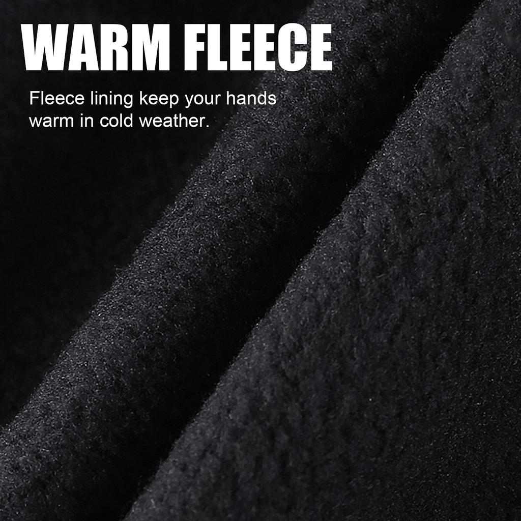 Winter Warm Gloves Touchscreen Fleece Waterproof Cycling Gloves
