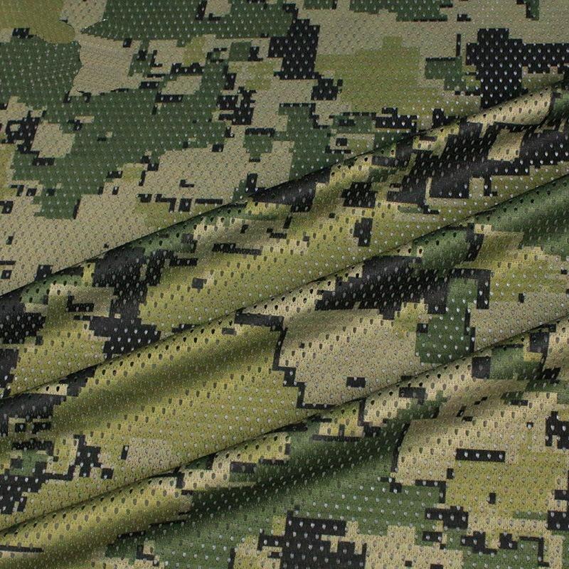 Lightweight US4CES Mexican Camouflage Mesh Fabric Polyester Cloth Ghillie Suit Helmets Cover Sunshade Mask Scarf DIY