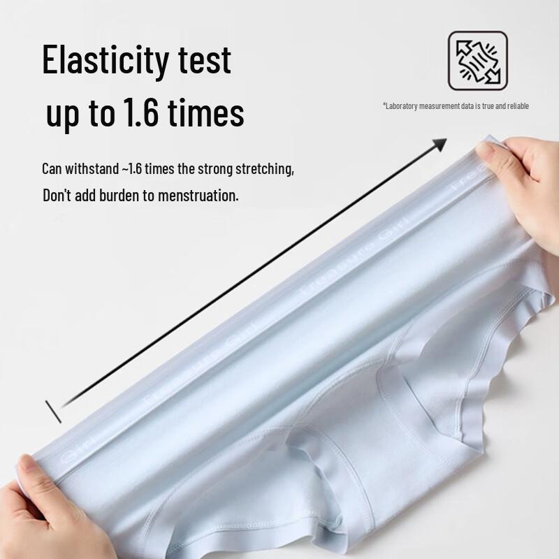 Nei Xiao Ban Women's Breathable & Antibacterial Cotton Blend 5-Pack Briefs