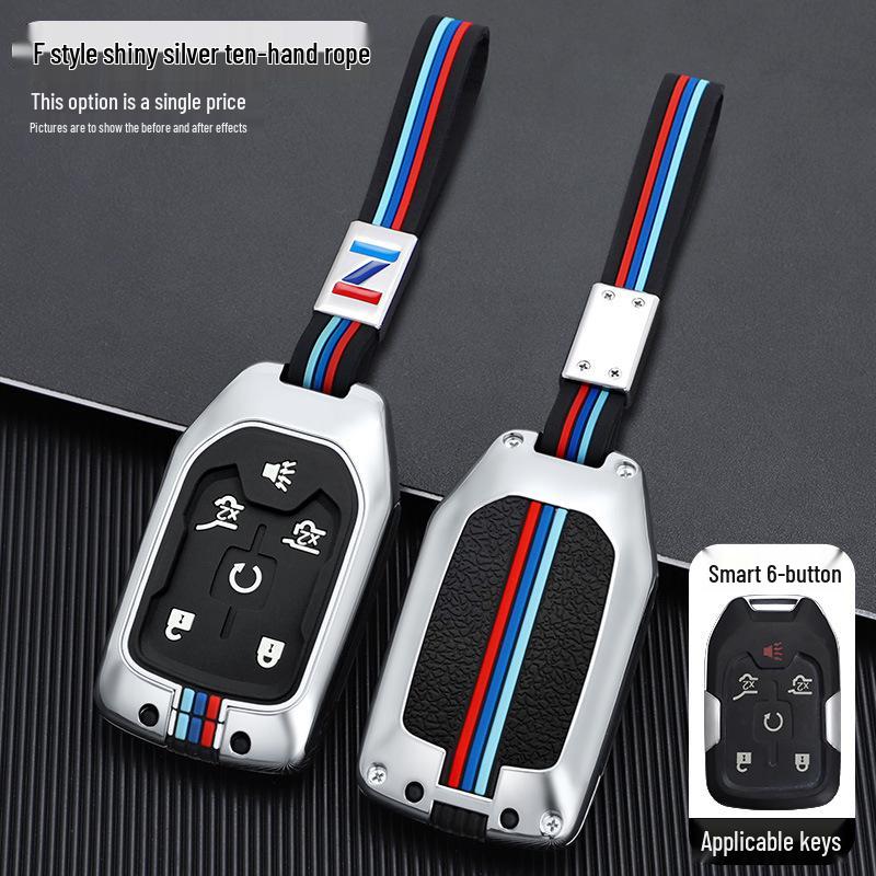 GMC Key Case: High-End Protective Shell for Yukon & Sierra - Stylish Car Accessory for Men & Women
