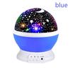 3Colors LED Rotating Projector Starry Sky Night Lamp Sky Romantic Night Light Novelty Valentine Gift ARI