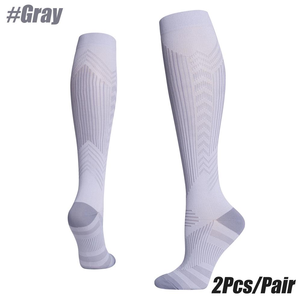 1 Pair New Compression Stockings Pregnancy Nursing Varicose Veins Blood Circulation Edema Diabetes Socks 20-30 Mmhg Sport Socks