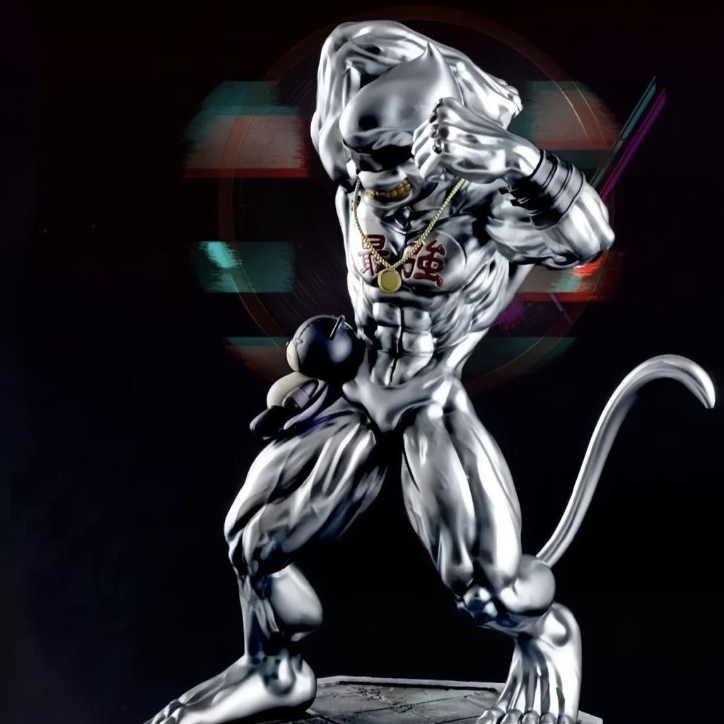 23cm Digimon Adventure Metall Etemon Anime Actionfigur Limitierte Edition Ornament Garage Kit Statue Modell Spielzeug Geschenk