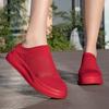 Lightweight Knitted Slippers Hollow-out Mesh Walking Shoes Men Women Breathable Mesh Casual Footwear for Traveling