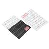 Piano Keyboard Stickers for 88 61 54 49 Key Self Adhesive Removable Piano Keyboard Letters for Beginners and Kids