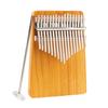 17 Tasten Daumenklavier Kalimba Single Board Pine Mbira Mini Keyboard Instrument 6 optional