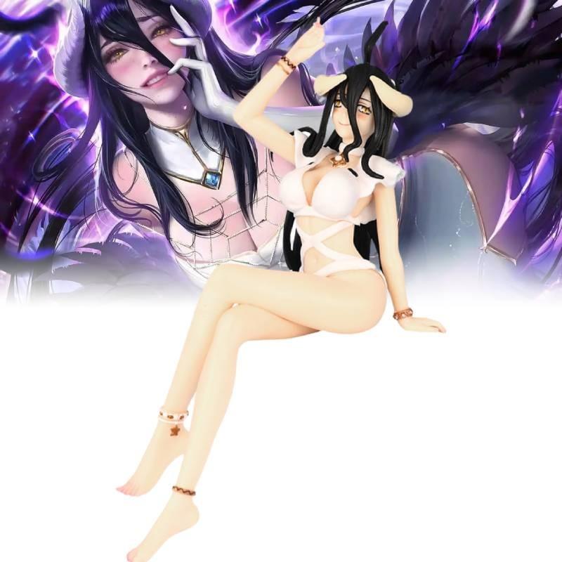 Overlord Albedo Figurine Ornament Collection Model Toy Fans Gift Garnish Pvc