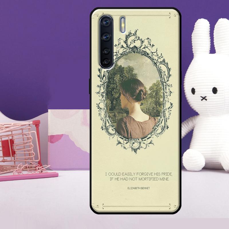 Pride And Prejudice Case For Oppo A57 A77 A76 A16 A96 A17 A18 A60 A80 A40 A38 A58 A78 A98 A94 A74 A54 A15 A5 Pro