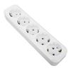 European Plug Socket Panel 16A Current Round Hole Plug Socket Wall Power Outlet Panel for Home Appliances 10 Holes