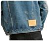 Xintang Men's 2025 American Retro Denim Motorcycle Jacket - High Street Rogue Style Streetwear