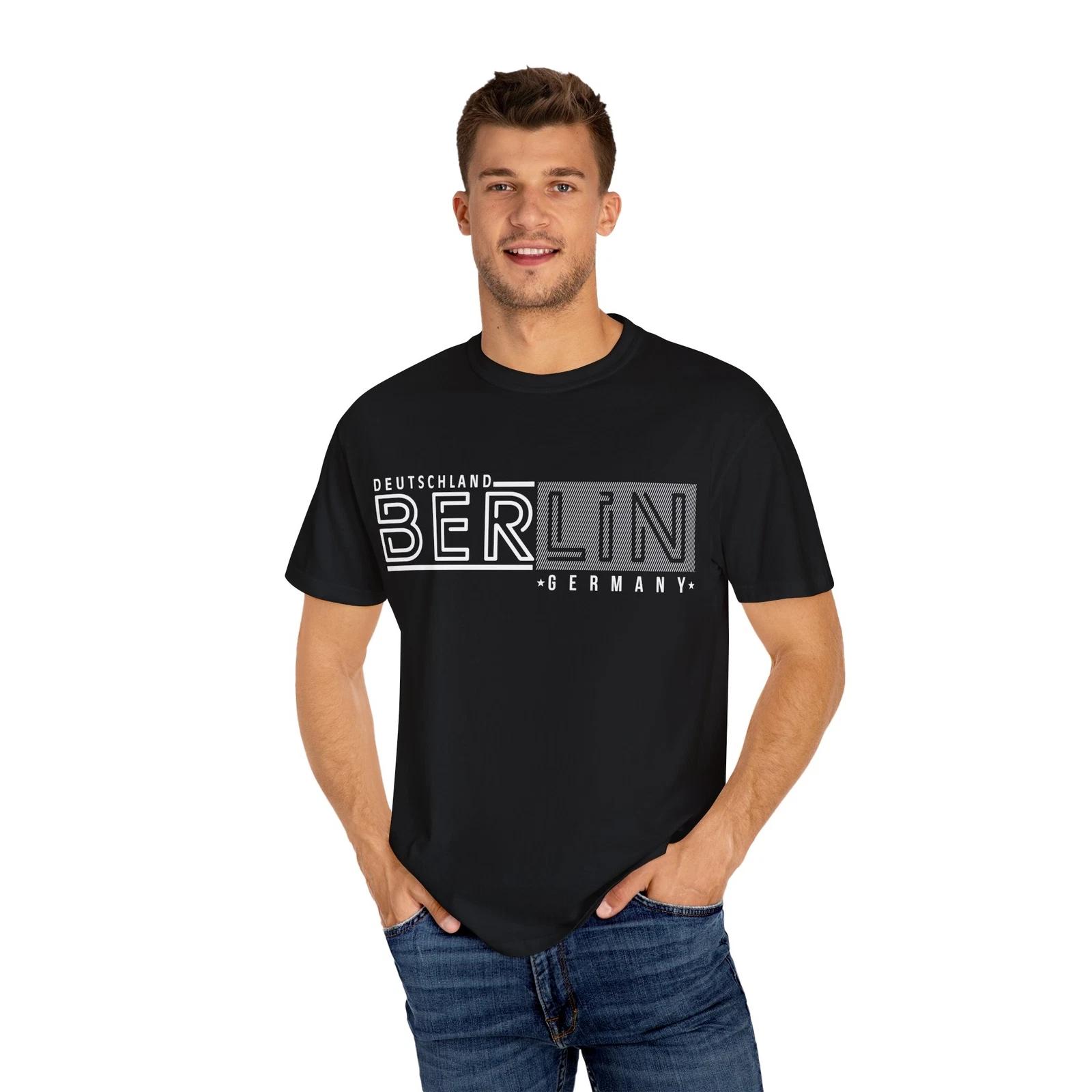 Berlin Garment-Dyed T-Shirt, Travel Tee, Germany Shirt Comfort Colors Souvenir 3XL
