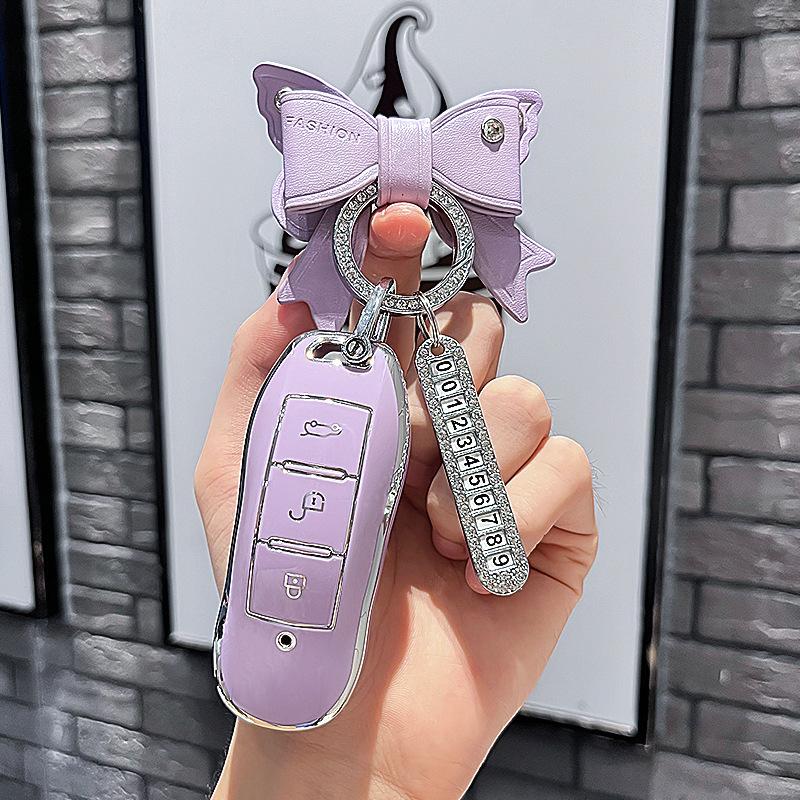 Tpu Car Remote Key Case Cover Protect Shell Fob For Dongfeng Fengon Fengguang Dfsk Glory Ix5 580 Ix7 Seres 3 Sf5
