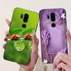 For LG G7 ThinQ Case Cute Cat Luxury Painted Cover Soft Slim Phone Case For LG G7 ThinQ G7Thinq LM-G710 G710 G7+ Back Cover Bags