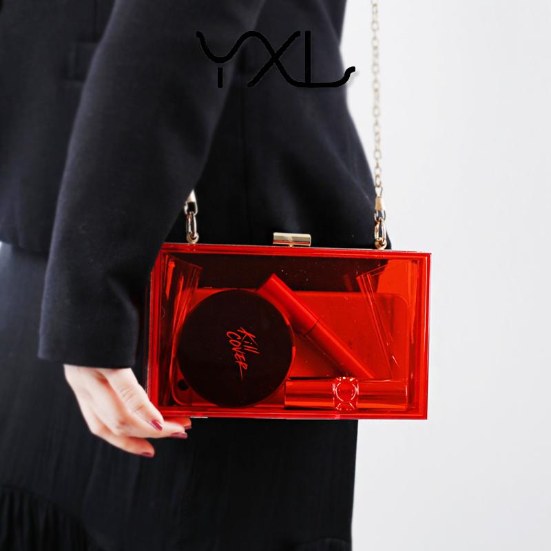 White Square Bag Small Luxury Brand Messenger Wedding Clutches Purses and Handbags Acrylic Crossbody Designer Bags Wholesale