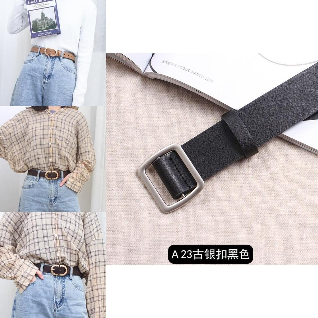 Stylish Pu Leather Waist Belt For Women Featuring Elegant Chic Buckle Design Perfect For Jeans