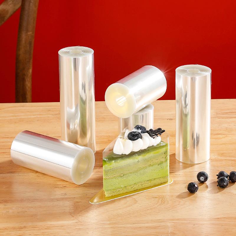 Rouleau De Bord De Ruban Pour Décoration De Gâteaux, Cercle De Film, Feuille De Mousse Transparente, Pâtisserie, Chocolat