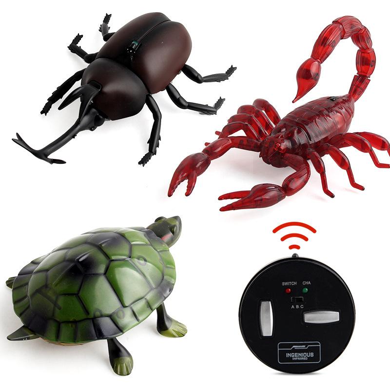 Electric Infrared Remote Control Toys New And Strange Insects Simulation Tricky People Reptiles A Variety Of Optional