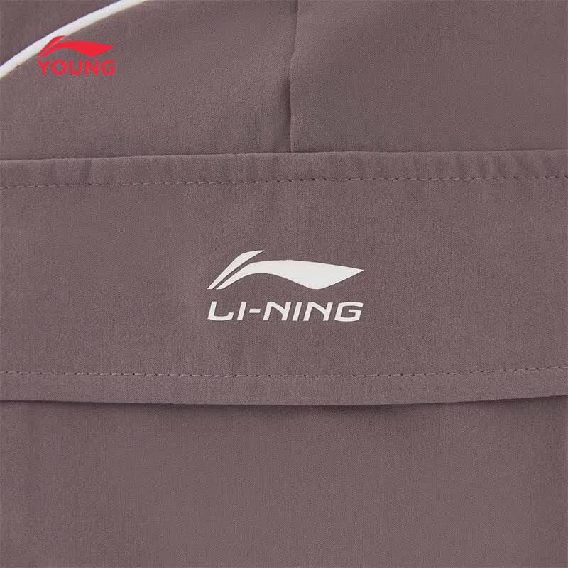 LI-NING Kids' Moisture-Wicking Quick-Dry Sports Shorts