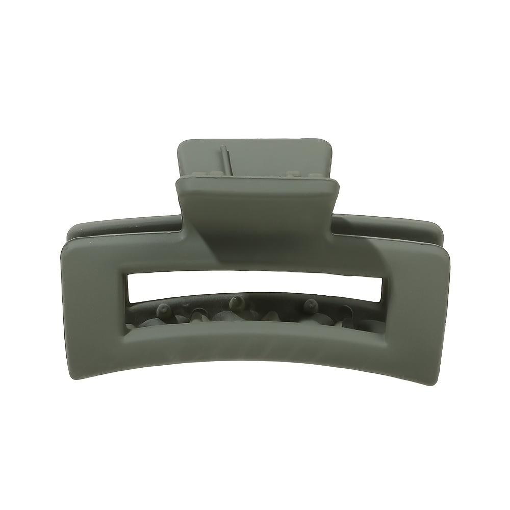 4pcs Classic Frosted Square Hair Clips - Add a Touch of Elegance To Your Hairdo!