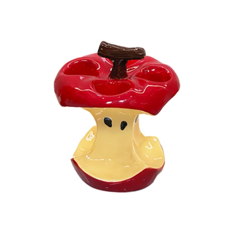 

Гигиеническая керамическая подставка для зубных щеток с 4 отделениями Тема «Фруктовая косточка» Настенный органайзер для ванной комнаты Держатели для ручек Органайзеры