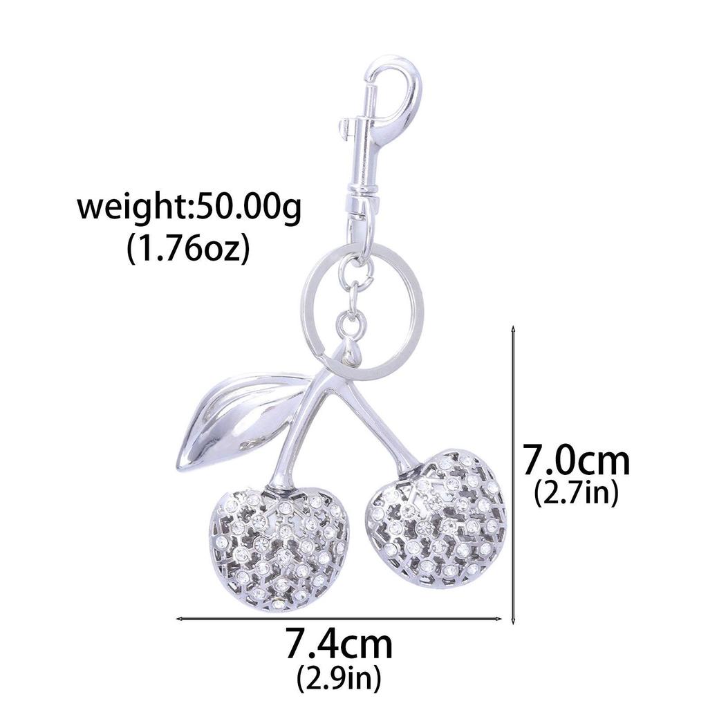 Rhinestone Dreamcatcher Keyring with Hollow Feather Pendant - Elegant Metal Gift