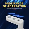 1/2pcs 3-Hole Motorcycle Handlebar Extension Bracket Universal for Truck ATV UTV Motorcycle LED Work Light Pole Installation