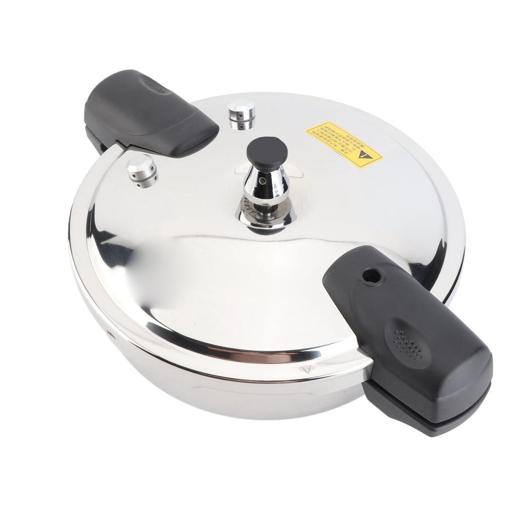 Pentola a Pressione con   Valvola 80KPA   Pentola a Pressione in Acciaio Inossidabile a Conduzione di Calore per Elettrico Gas