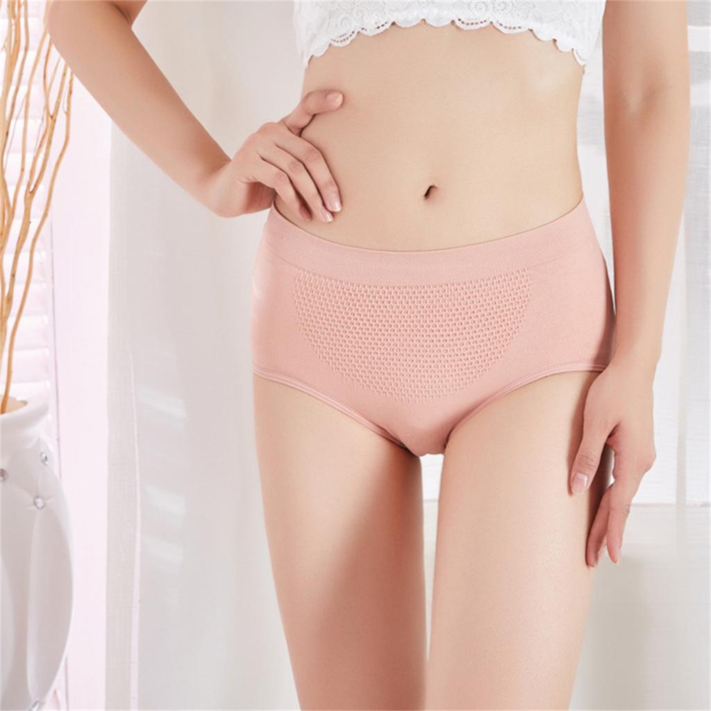 Women's Breathable Cotton Butt Lifter Panties Honeycomb Weave Seamless Soft Underwear