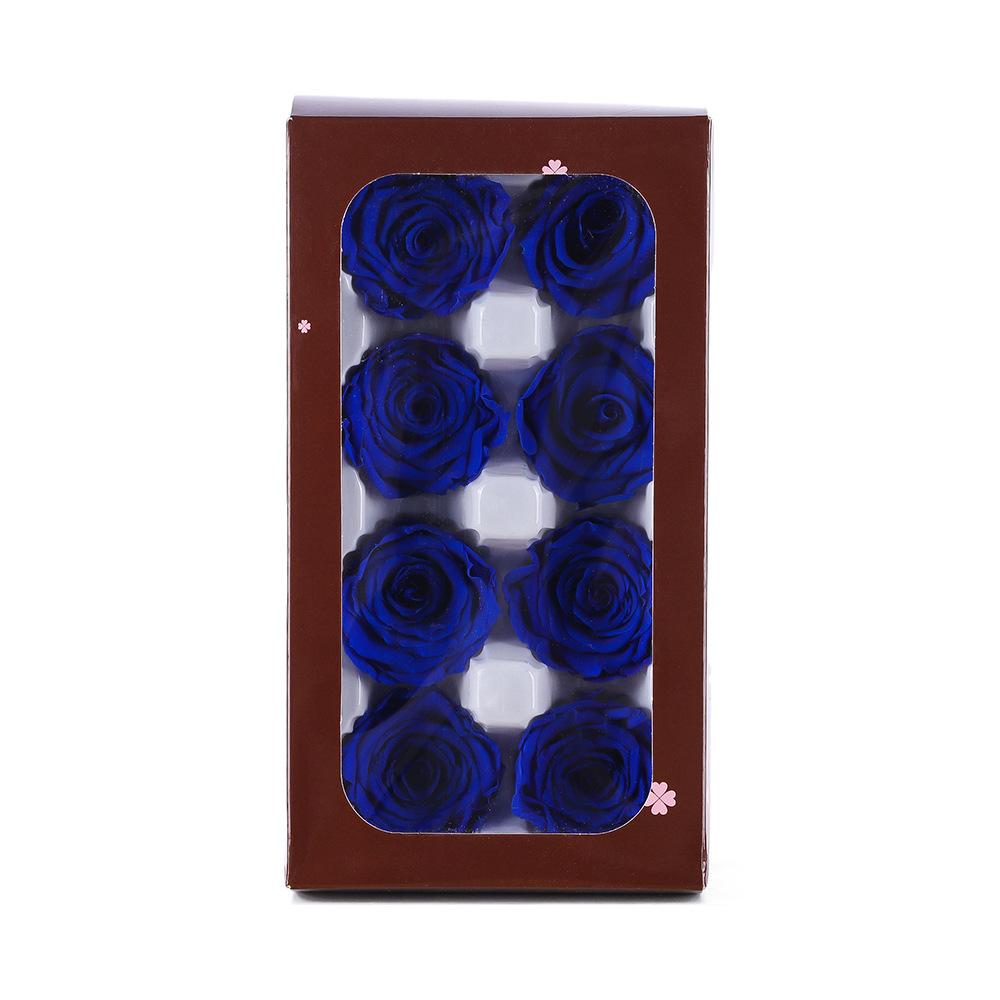 Eternal Flower Gift Box Set 2-6cm Handmade Rose Decorative Flowers, DIY Gift Flower Box