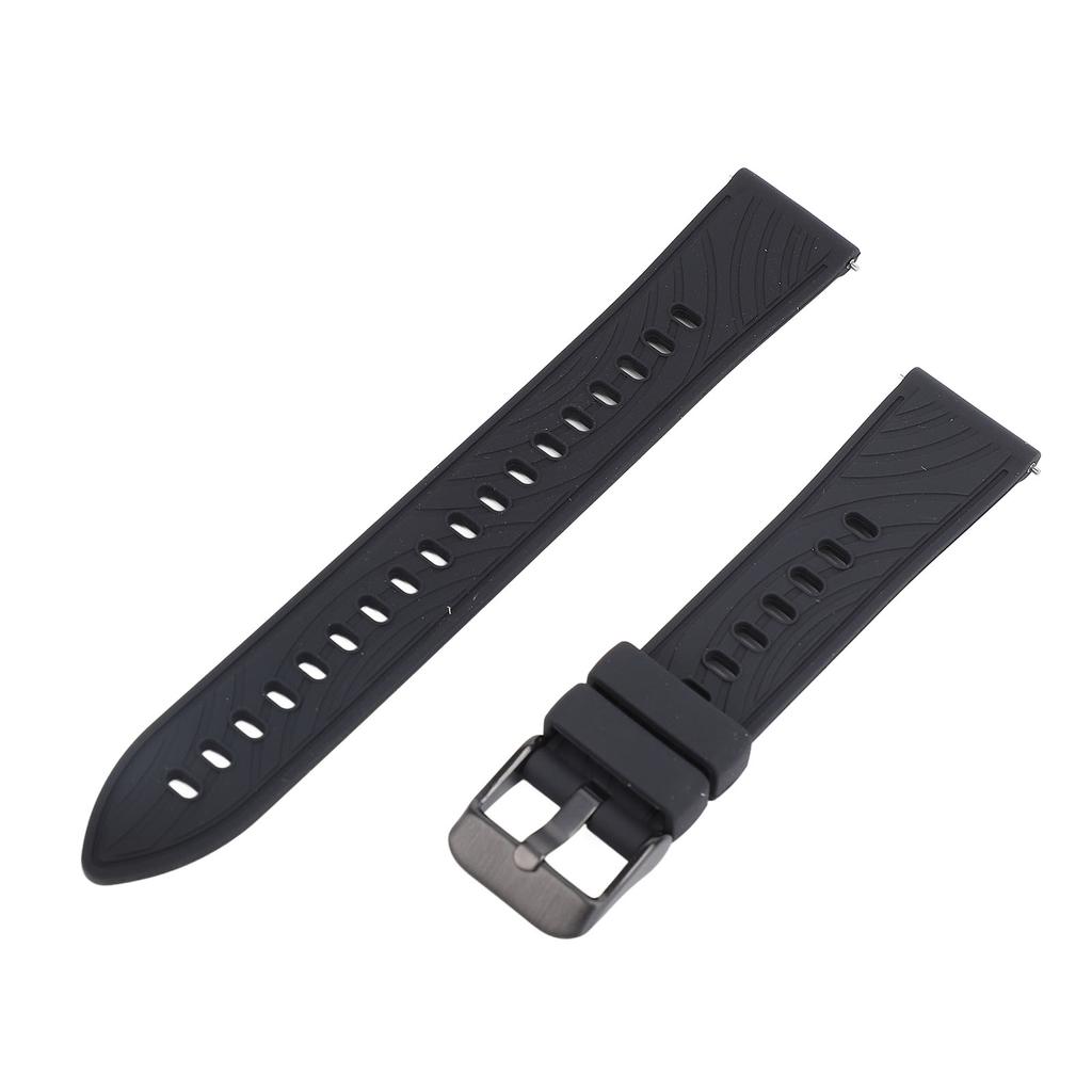 Watch Band for   Silicone Soft Breathable Quick Release Carved Smartwatch Replacement Band Strap for Men Women