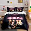 Blackpink Boombayah Debut Poster Bedding Duvet Cover Set Duvet Cover Pillowcases (1*Duvet Cover 2*Pillowcases, Without Duvet Insert)