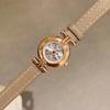 Damen Mini Kleine Zifferblatt Einfache Römische Retro Uhr Leder Feines Armband Nische Leichter Luxus Damen Uhr