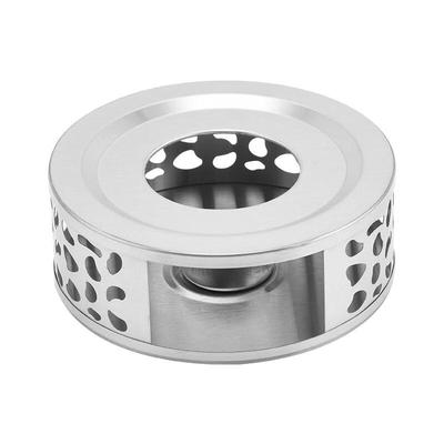 Wutuo Stainless Steel Candle Tea Warmer with Pattern