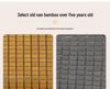 Cooling Bamboo Pillow Cover: Summer-Ready, Free Shipping, Single-Person Mat